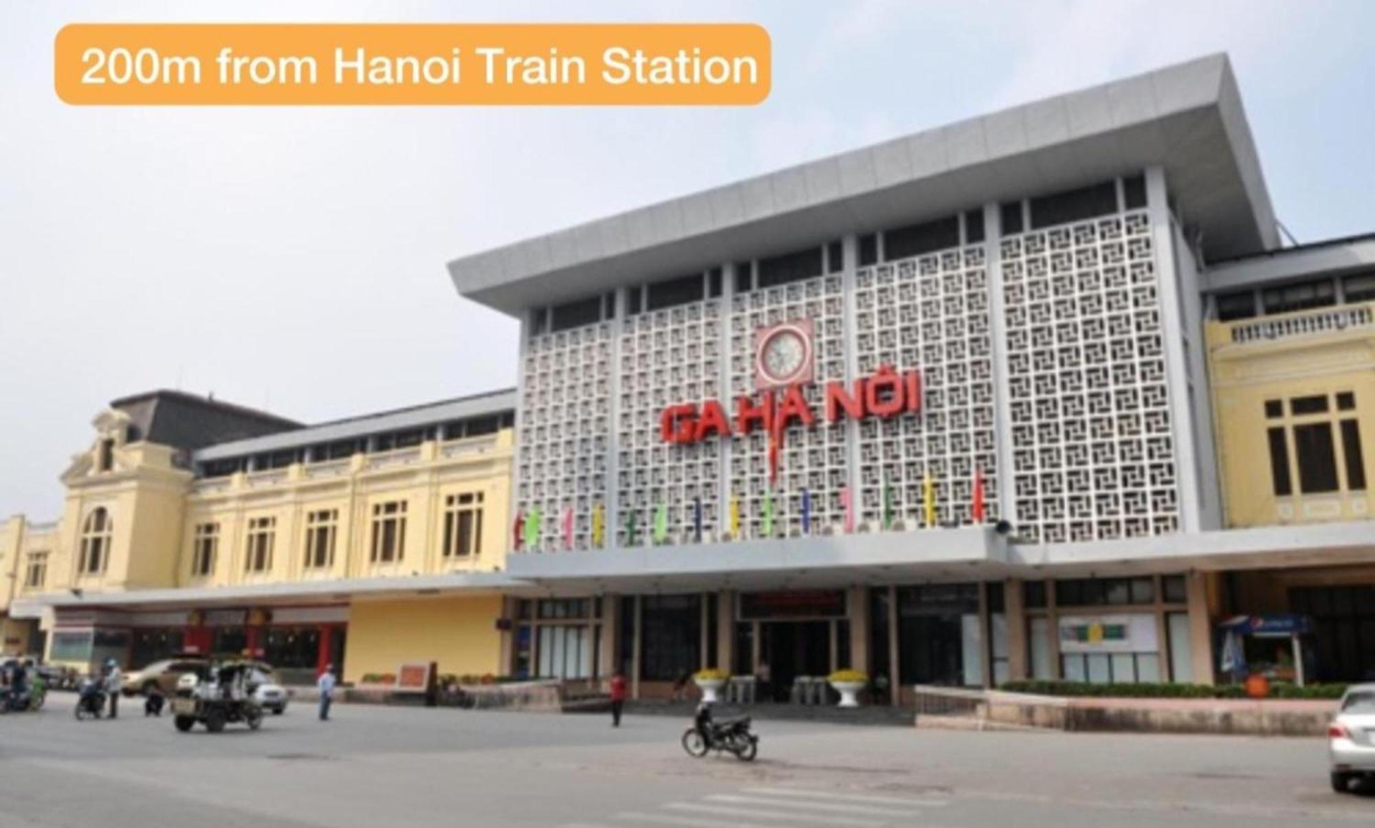 Lushstay Cozy Hostel - Hanoi Train Station Esterno foto